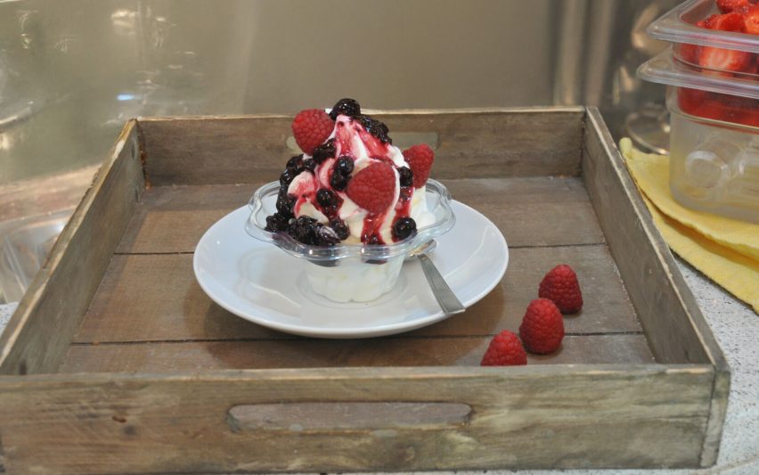 Come preparare lo yogurt gelato con una macchina professionale