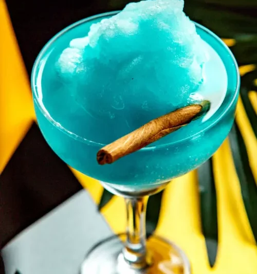 Frozen Blue Lagoon