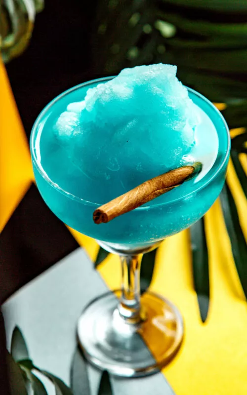 Frozen Blue Lagoon